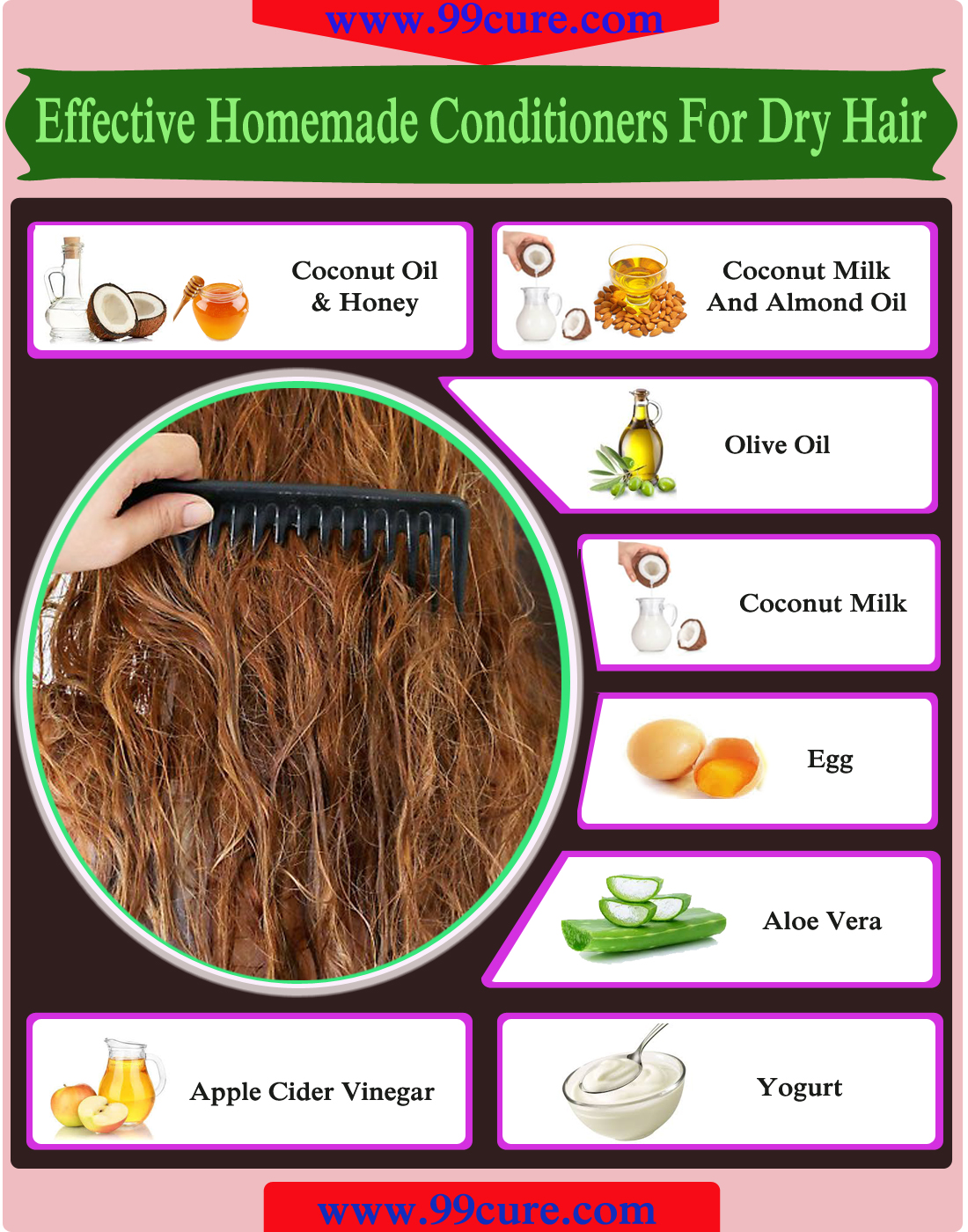 Effective Homemade Conditioners For Dry Hair