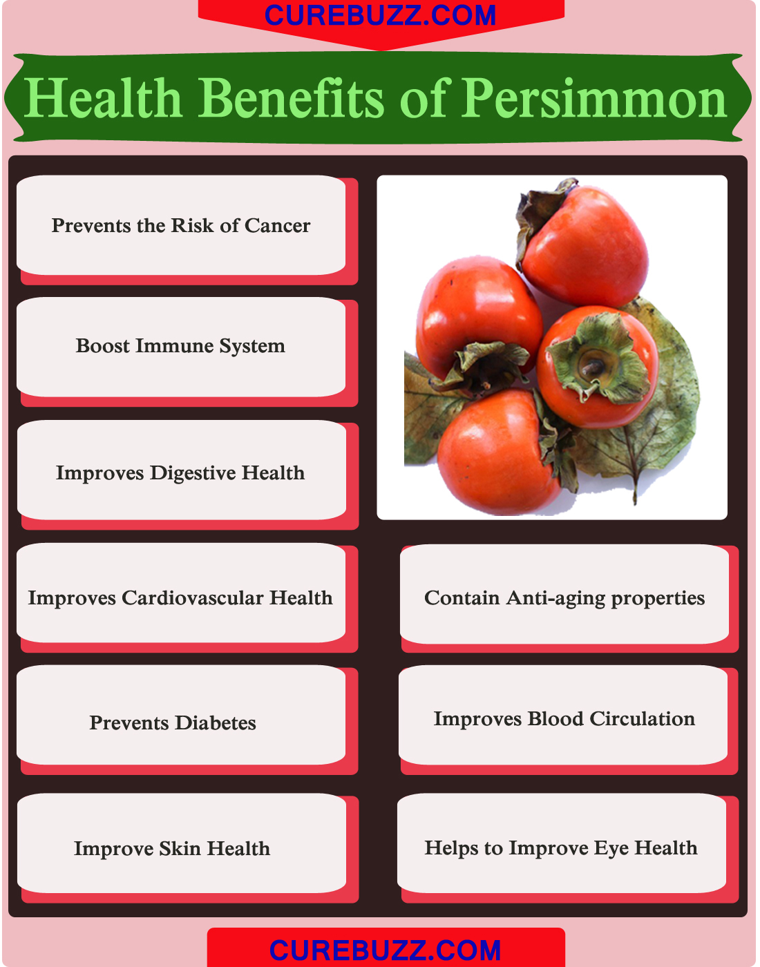 9 Health Benefits of Persimmon CUREBUZZ